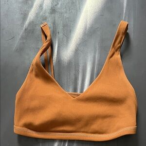 Aerie Turmeric  Ribbed Bralette
